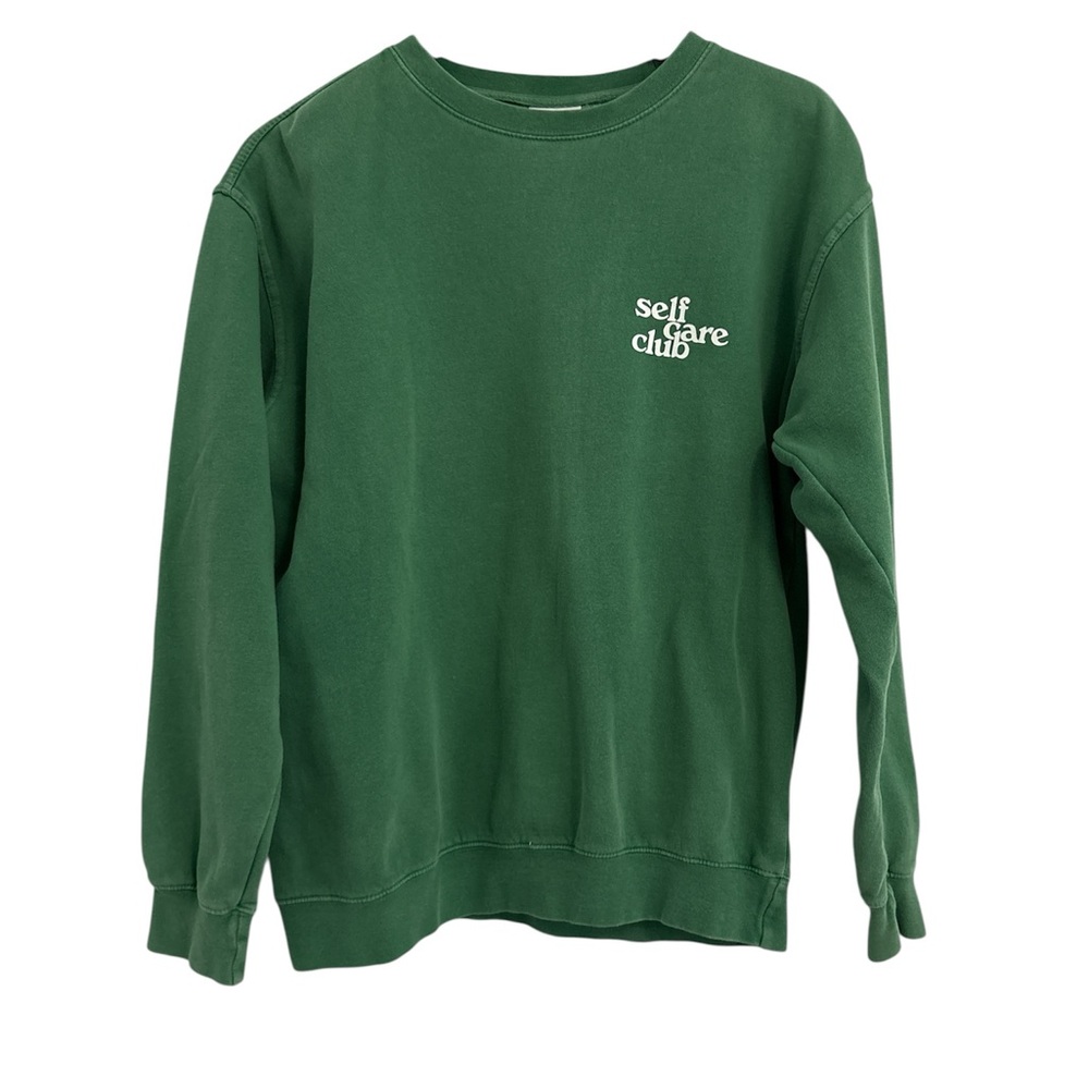 Summer Fridays Green Sweatshirt - M - Picture 3 of 8